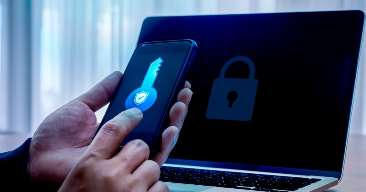 Two-factor authentication protecting membership data with secure mobile verification